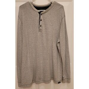 eddie bauer long sleeve gray pullover sweatshirt XL tall Slim 98% CottoN